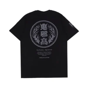 kr t shirt black oya gakusei