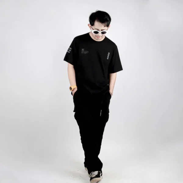 kr t shirt black oya gakusei
